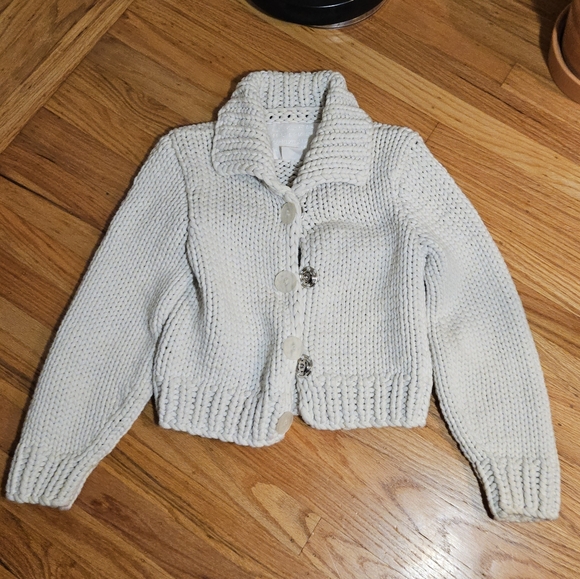 H&M Chunky Yarn Knit Jacket - Picture 1 of 4